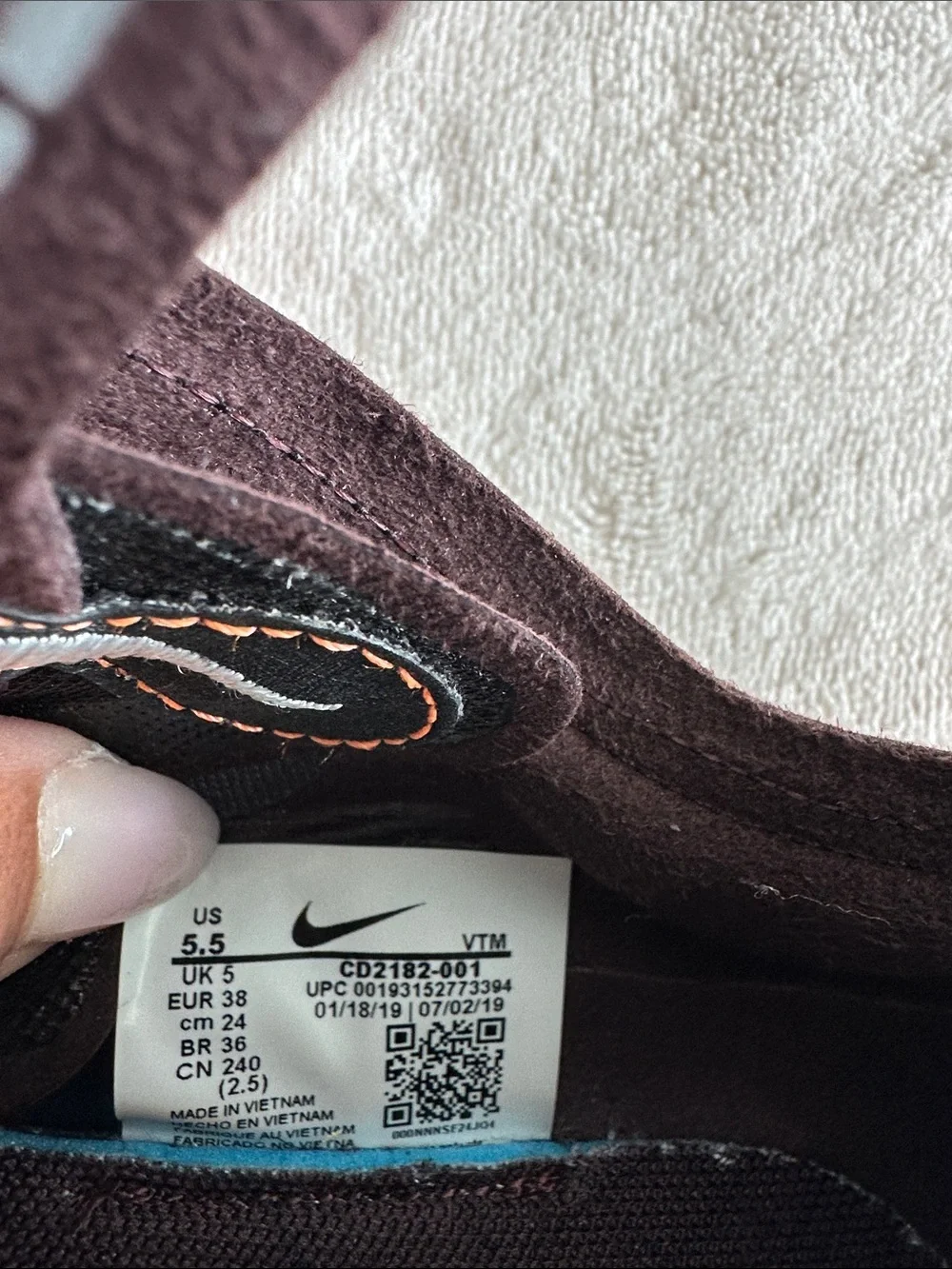 Nike kids size